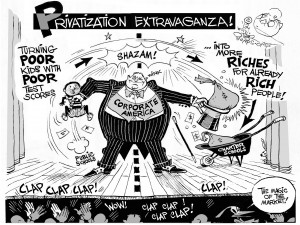 privatizing public schools testing not helping