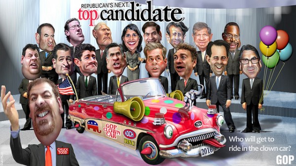 GOP Candidate Clown Car